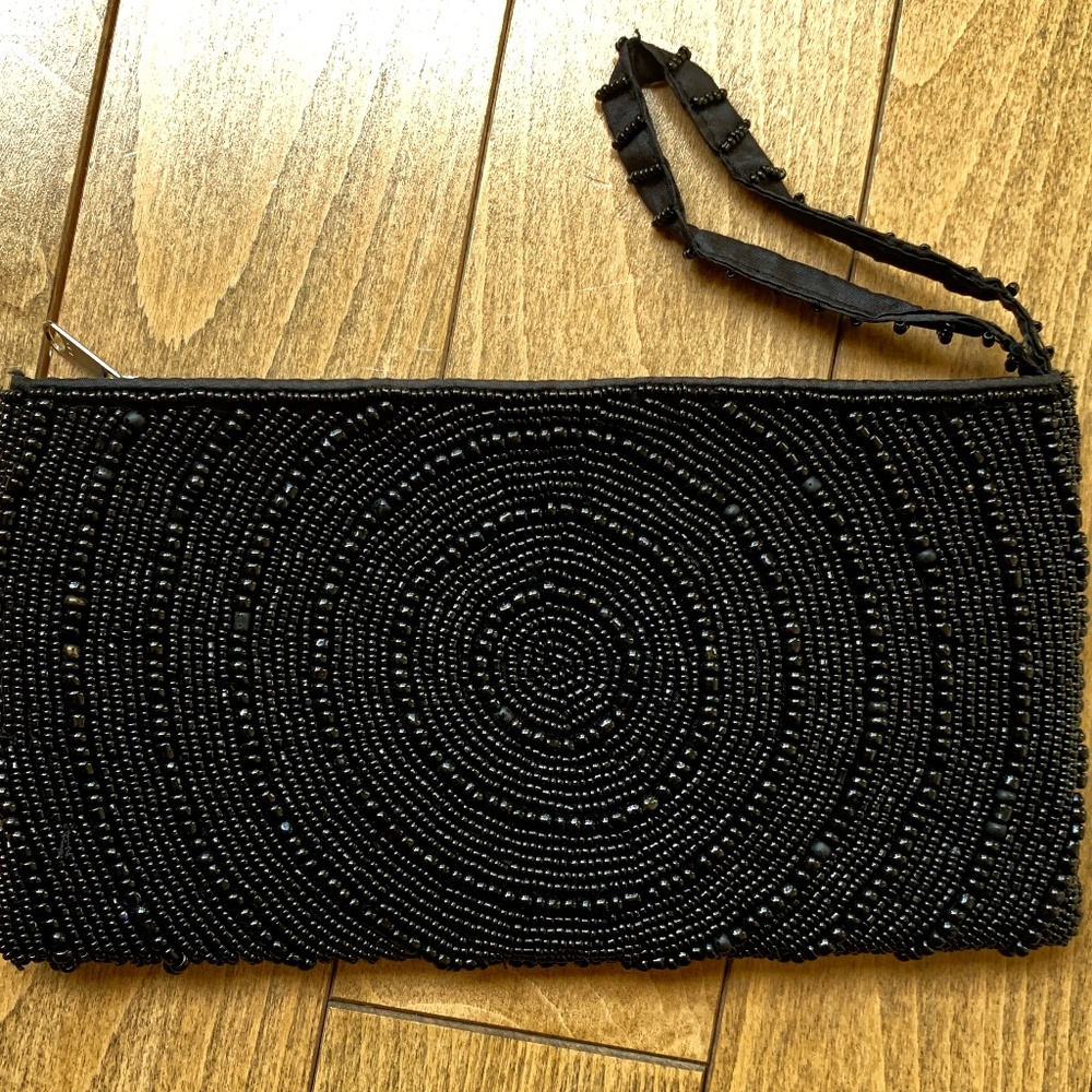 Fully Beaded Evening Wristlet